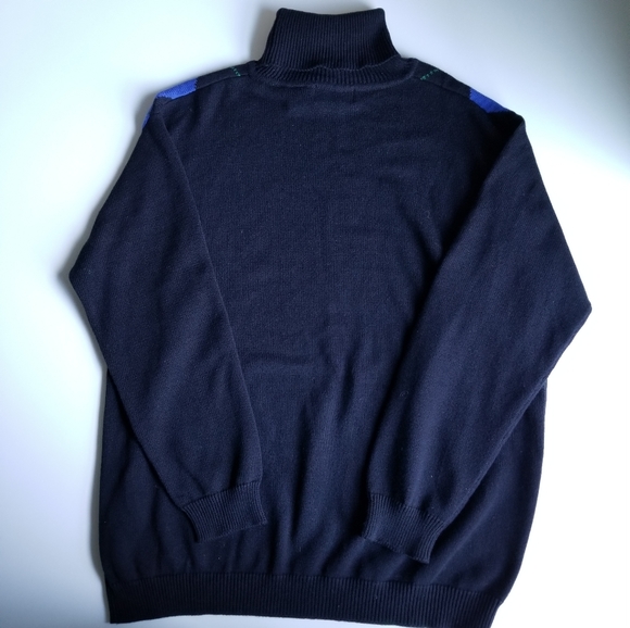 Vintage 90s argyle sweater - Picture 3 of 3